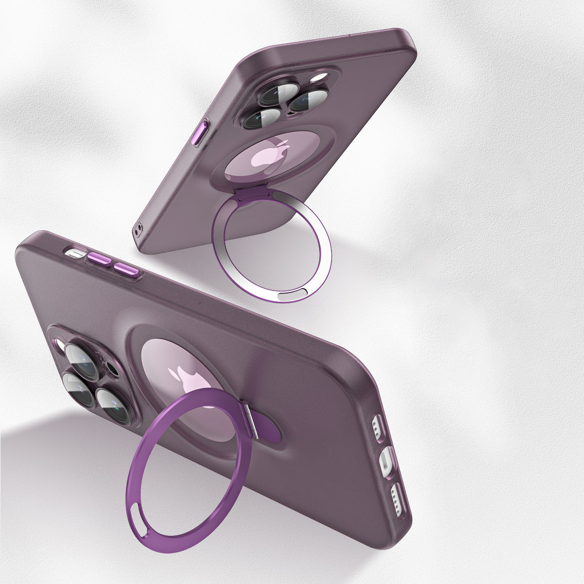 Til iPhone 13 Pro Max PC TPU Telefon Kickstand Case Magnetisk telefoncover med glaslinsebeskytter Til iPhone 13 Pro Max PC TPU Telefon Kickstand Case Magnetisk telefoncover med glaslinsebeskytter